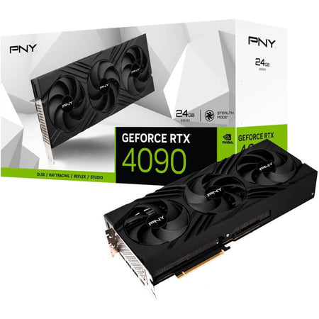 PNY NVIDIA GeForce RTX 4090 Graphic Card - 24 GB GDDR6X - VCG409024TFXPB1