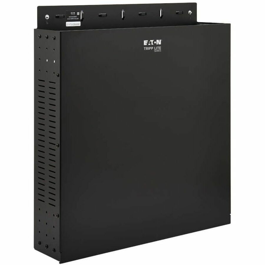Tripp Lite by Eaton SmartRack 2U Low-Profile Vertical-Mount Vented Wall-Mount Mini Rack Enclosure, Black - SRWO2UBRKT