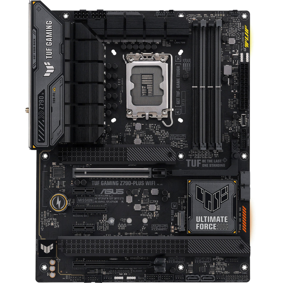 TUF Z790-PLUS WIFI Gaming Desktop Motherboard - Intel Z790 Chipset - Socket LGA-1700 - ATX - TUF GAMING Z790-PLUS WIFI