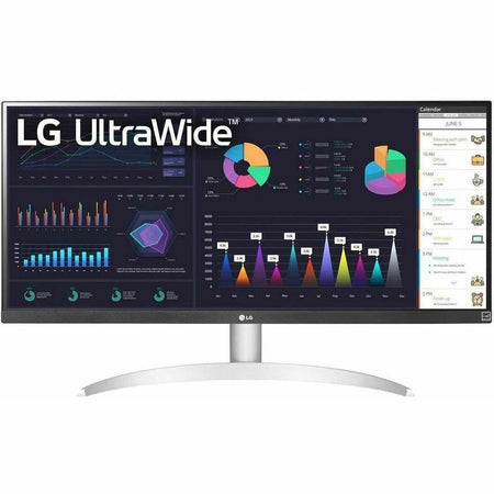 LG 29BQ650-W 29" Class UW-FHD LCD Monitor - 21:9 - Textured Black, Textured White - 29BQ650-W