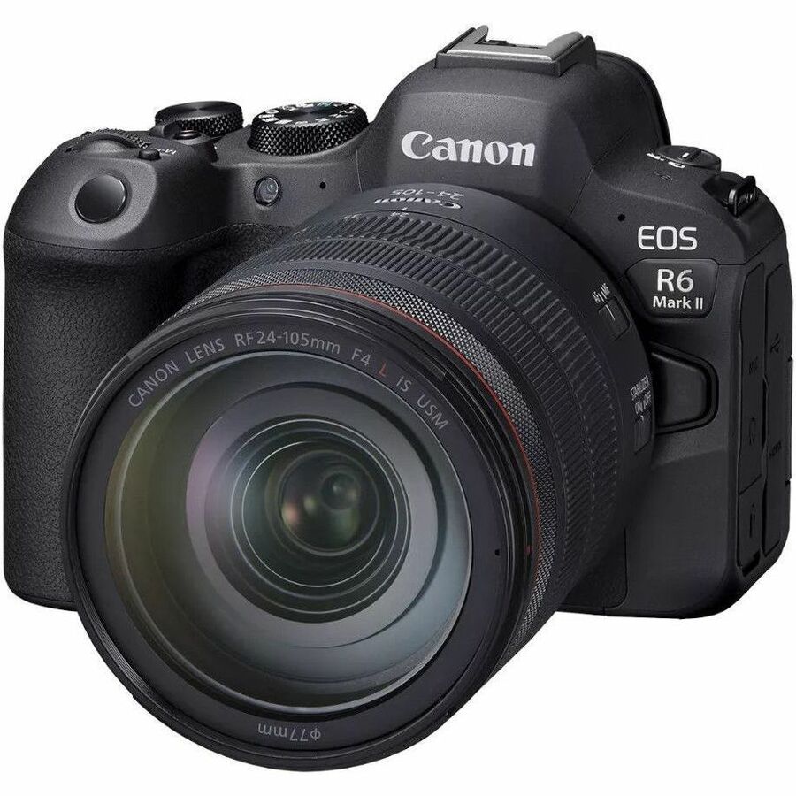 Canon EOS R6 Mark II 24.2 Megapixel Full Frame Sensor Mirrorless Camera with Lens - 0.94" - 4.13" - 5666C011