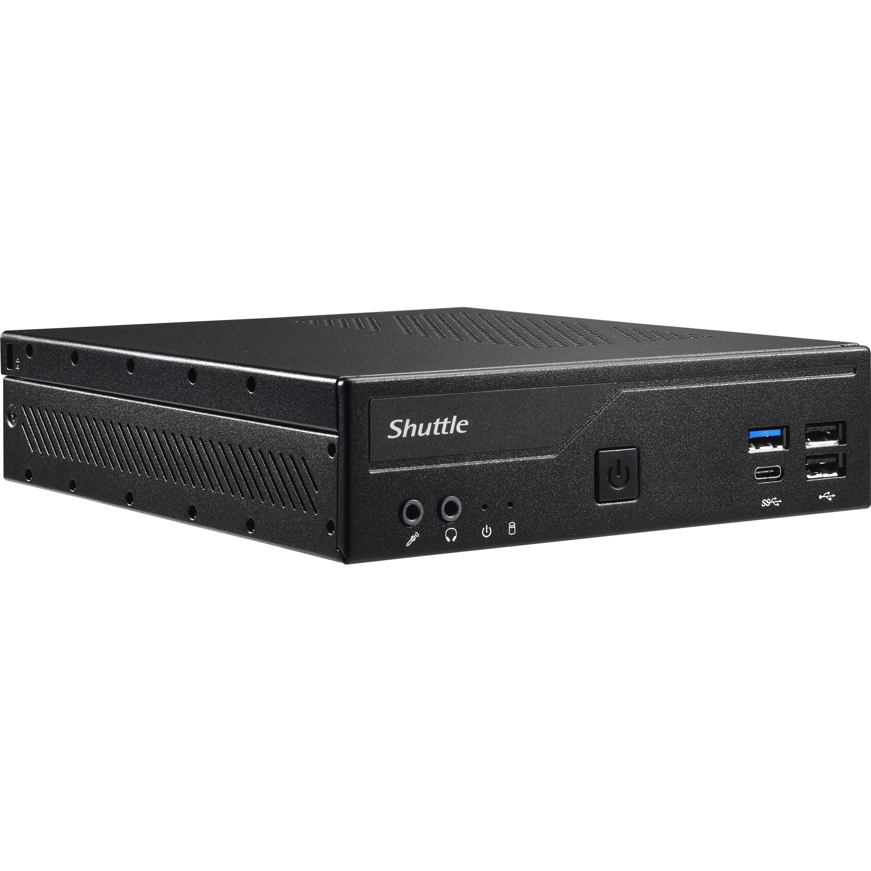 Shuttle XPC slim DH610 Barebone System - Slim PC - Socket LGA-1700 - 1 x Processor Support - DH610