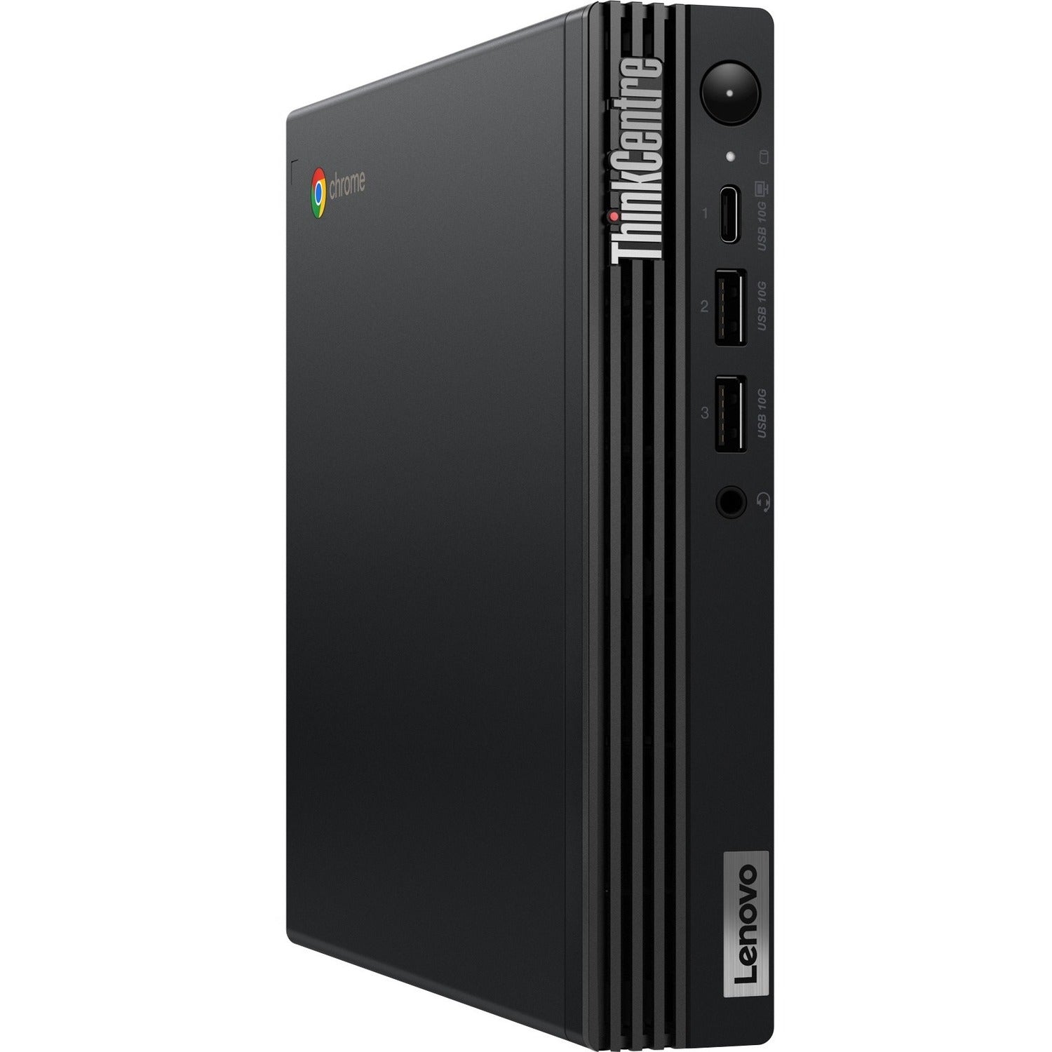 Lenovo ThinkCentre M60q 12JL0001US Chromebox - Intel Celeron 10th Gen 7305 - 8 GB - 64 GB Flash Memory Capacity - Tiny - Black - 12JL0001US