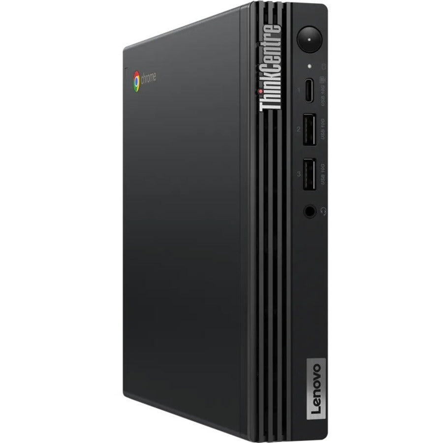 Lenovo ThinkCentre M60q 12C60006US Chromebox - Intel Celeron 7305 - 4 GB - 64 GB Flash Memory Capacity - Tiny - Black - 12C60006US