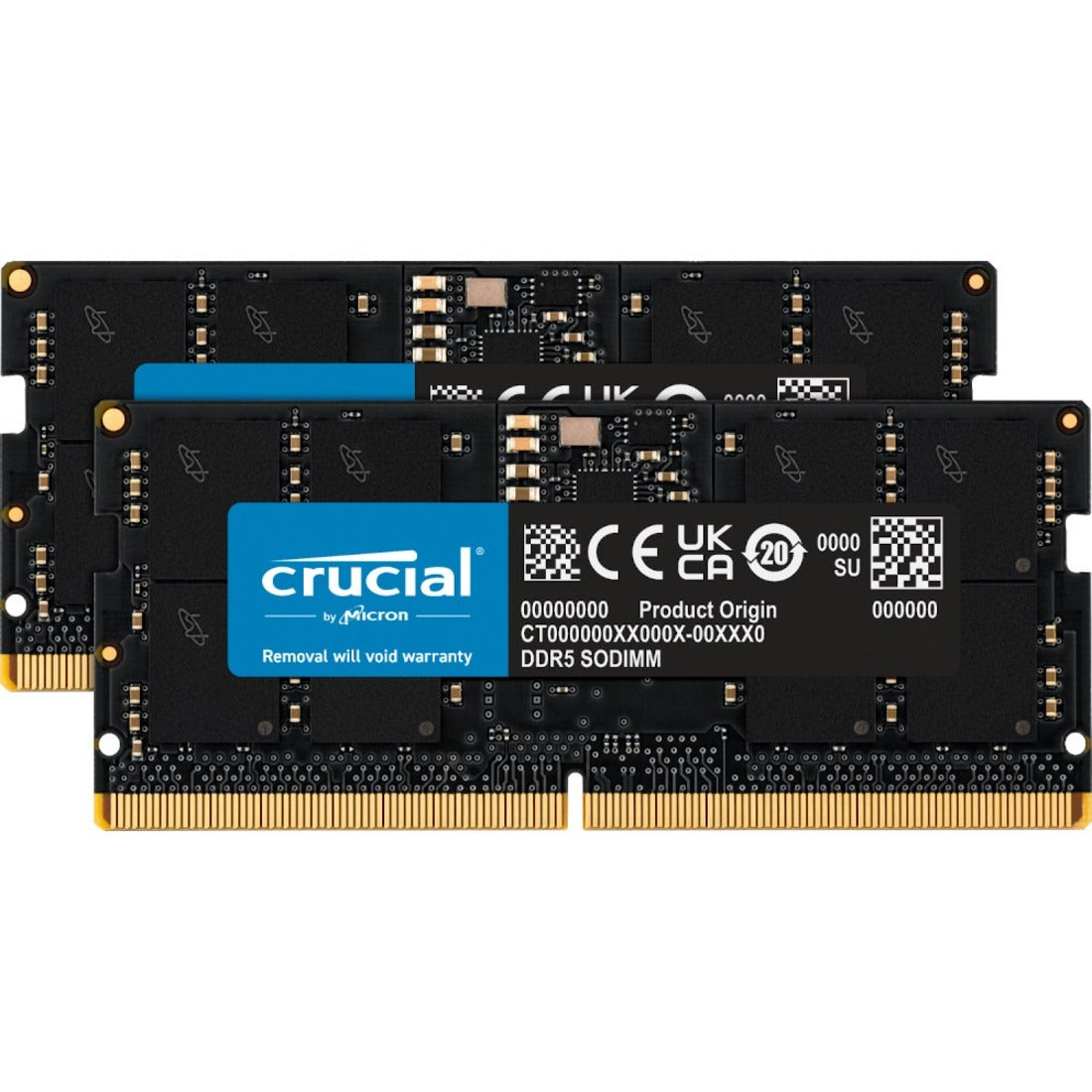 Crucial 32GB (2 x 16GB) DDR5 SDRAM Memory Kit - CT2K16G56C46S5