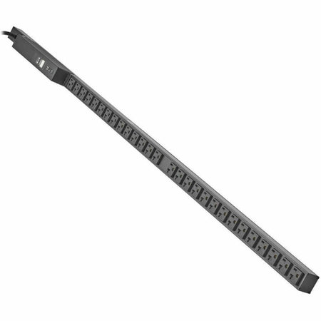Eaton Tripp Lite Series 1.92kW Single-Phase Local Metered PDU with ISOBAR Surge Protection, 120V, 3840 Joules, 28 NEMA 5-15/20R Outlets, L5-20P Input, 15 ft. Cord, 0U Vertical - PDUMV20-ISO