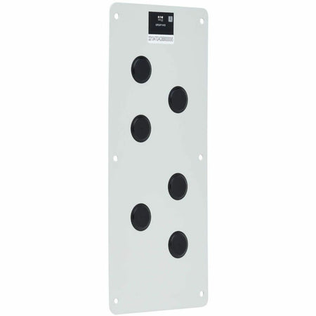 Eaton Tripp Lite Series SmartRack Cable Gland Plate for NEMA-Rated Enclosure Cabinets, 6 Ports (0.5 in.) - SRGP1KO