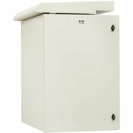 Tripp Lite by Eaton SmartRack Industrial Enclosure with Locks - NEMA 3R, Wall Mount, Heavy-Duty Metal Construction, Internal Fans, 32.5 in. Depth, 18U, Gray - SRN3RG18UHD