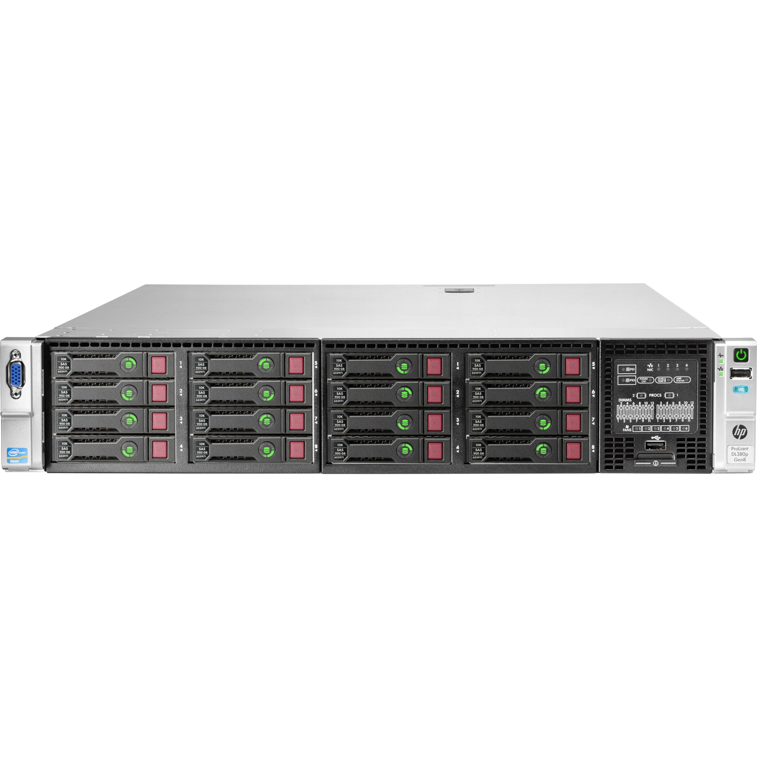 HPE Ingram Micro Sourcing ProLiant Barebone System - Refurbished - 2U Rack-mountable - Socket R LGA-2011 - 2 x Processor Support - 665553-B21-RF