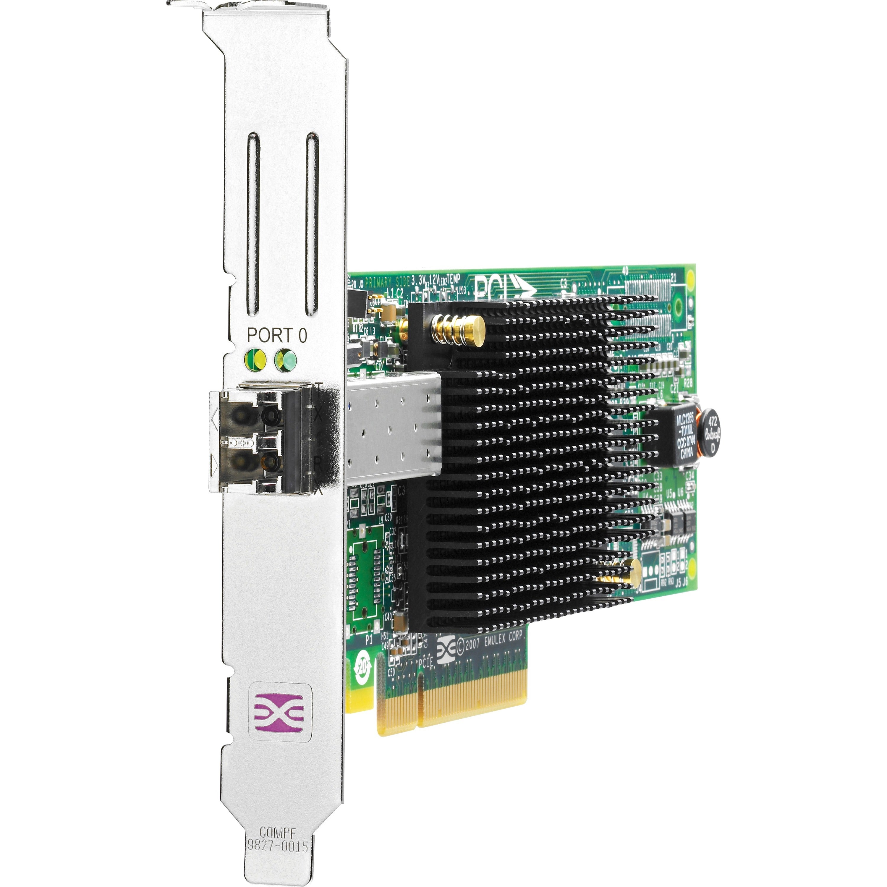 HPE Ingram Micro Sourcing 81E 8Gb 1-port PCIe Fibre Channel Host Bus Adapter - AJ762B-RF