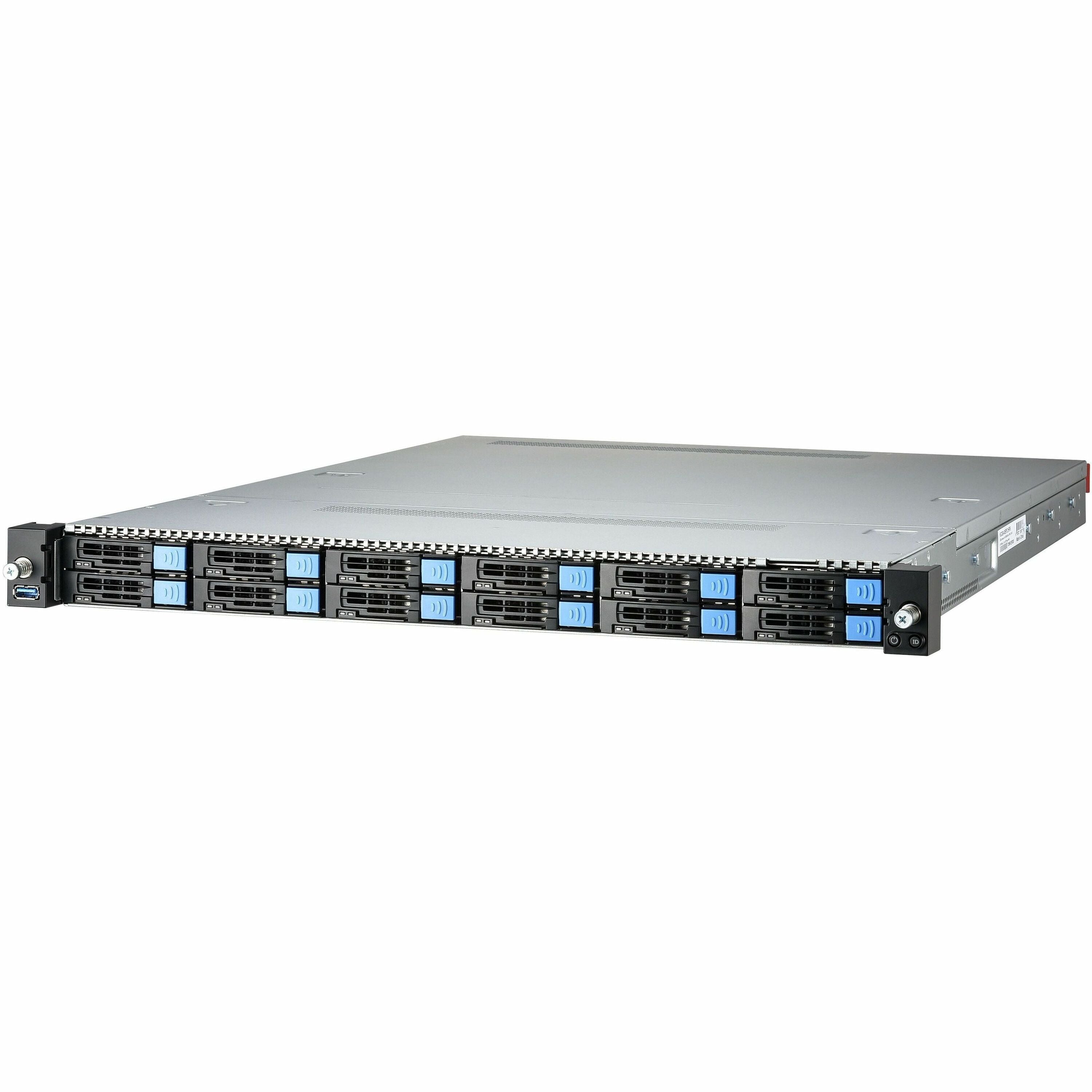 Tyan Transport CX GC68AB8056 Barebone System - 1U Rack-mountable - Socket SP5 LGA-6096 - 1 x Processor Support - B8056G68AE12HR-2T