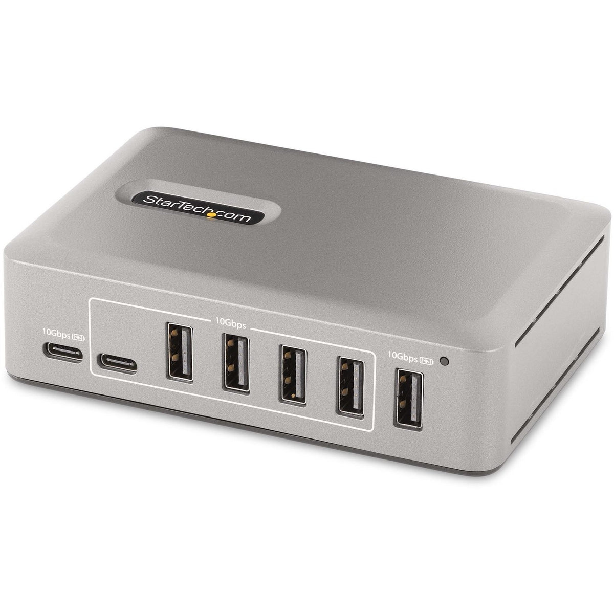StarTech.com 10-Port USB-C Hub, 8x USB-A + 2x USB-C, Self-Powered w/ 65W Power Supply, USB 3.1 10Gbps Desktop/Laptop USB Hub w/ Charging - 10G8A2CS-USB-C-HUB