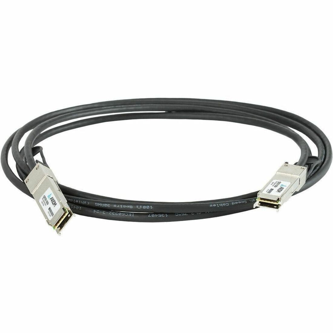 Axiom 100GBASE-CR4 QSFP28 Passive DAC Cable 1m - Q28P-100G-C1M-AX