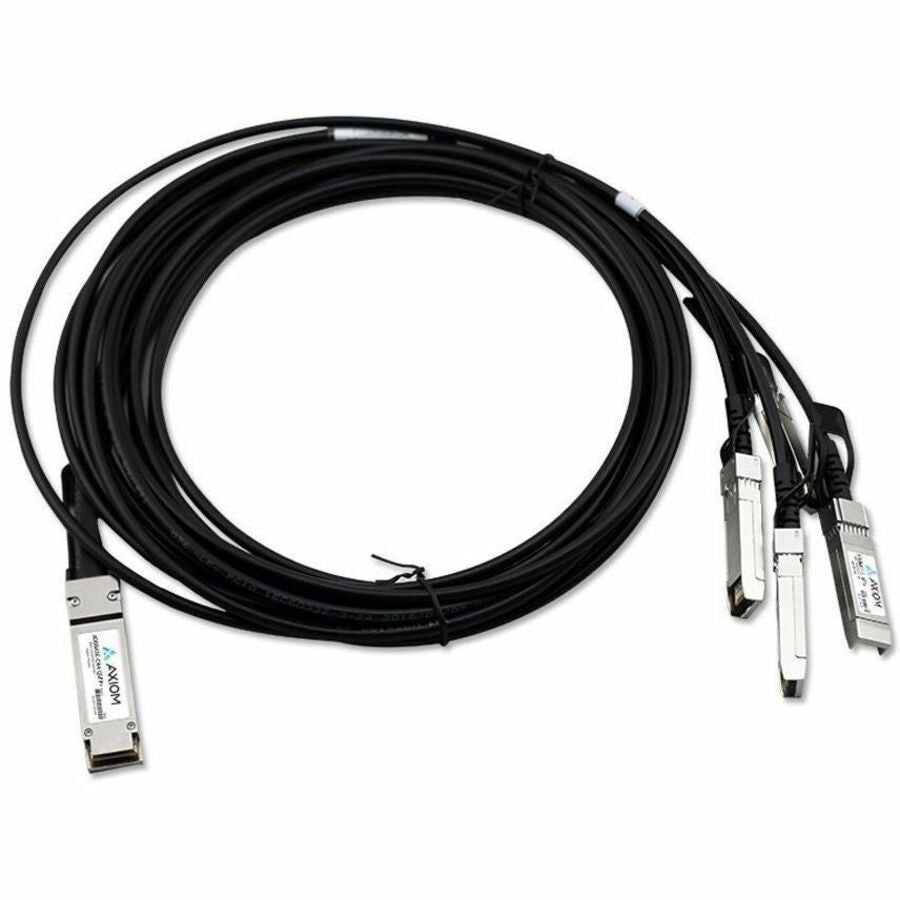 Axiom 100GBASE-CR4 QSFP28 to 4 SFP28 Passive DAC Intel Compatible 1m - XXV4DACBL1M-AX