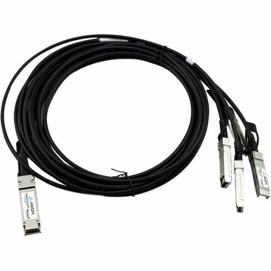 Axiom 100GBASE-CR4 QSFP28 to 4 SFP28 Passive DAC Intel Compatible 2m - XXV4DACBL2M-AX