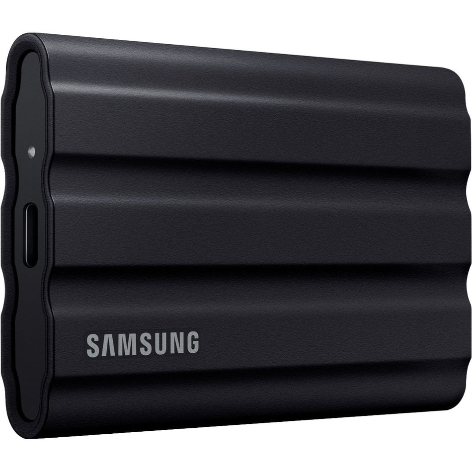 Samsung T7 4 TB Portable Rugged Solid State Drive - 2.5" External - Black - MU-PE4T0S/AM