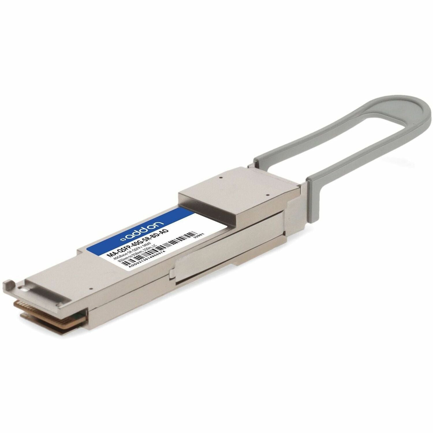 AddOn Cisco Meraki&reg; MA-QSFP-40G-SR-BD Compatible TAA Compliant 40GBase-SR QSFP+ Transceiver (MMF, 832nm to 918nm, 150m, LC) - MA-QSFP-40G-SR-BD-AO