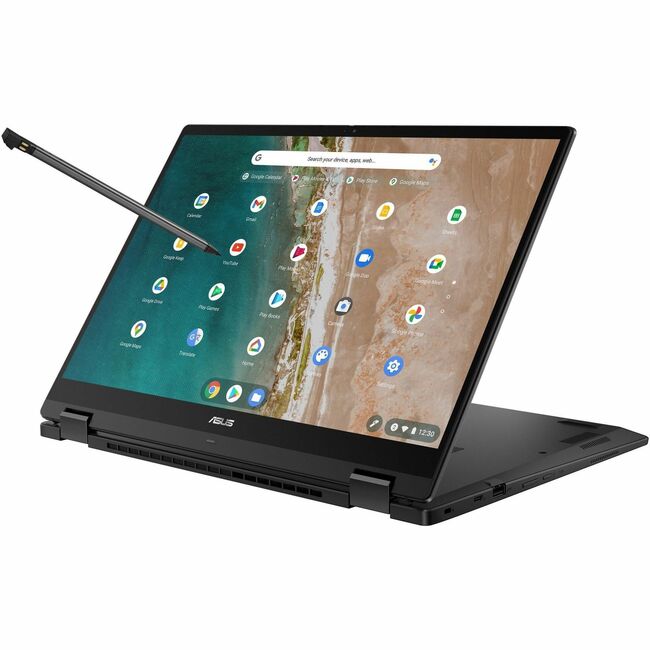 Asus Chromebook Flip CX5 CX5601FBA-YZ568T-S 16" Touchscreen Convertible 2 in 1 Chromebook - WUXGA - Intel Core i5 12th Gen i5-1235U - 16 GB - 128 GB SSD - Mineral Gray - CX5601FBA-YZ568T-S