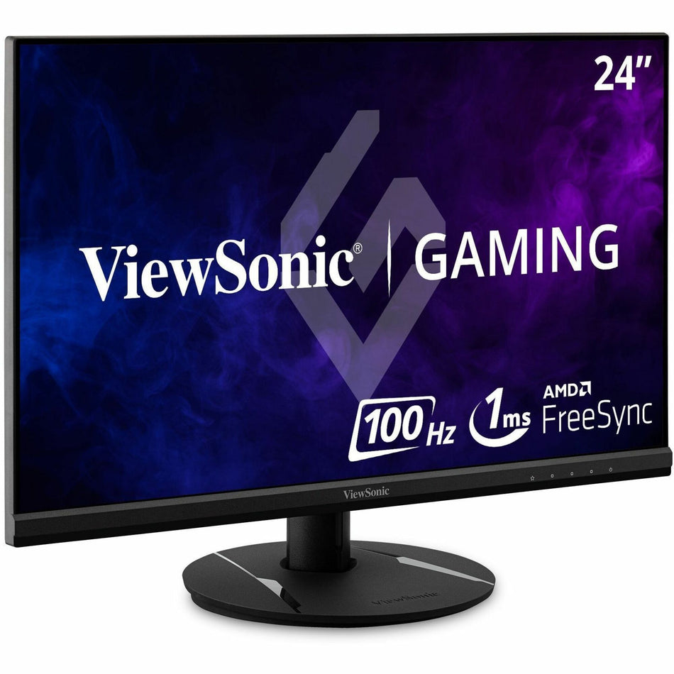 ViewSonic OMNI VX2416 24 Inch 1080p 1ms 100Hz Gaming Monitor with IPS Panel, AMD FreeSync, Eye Care, HDMI and DisplayPort - VX2416