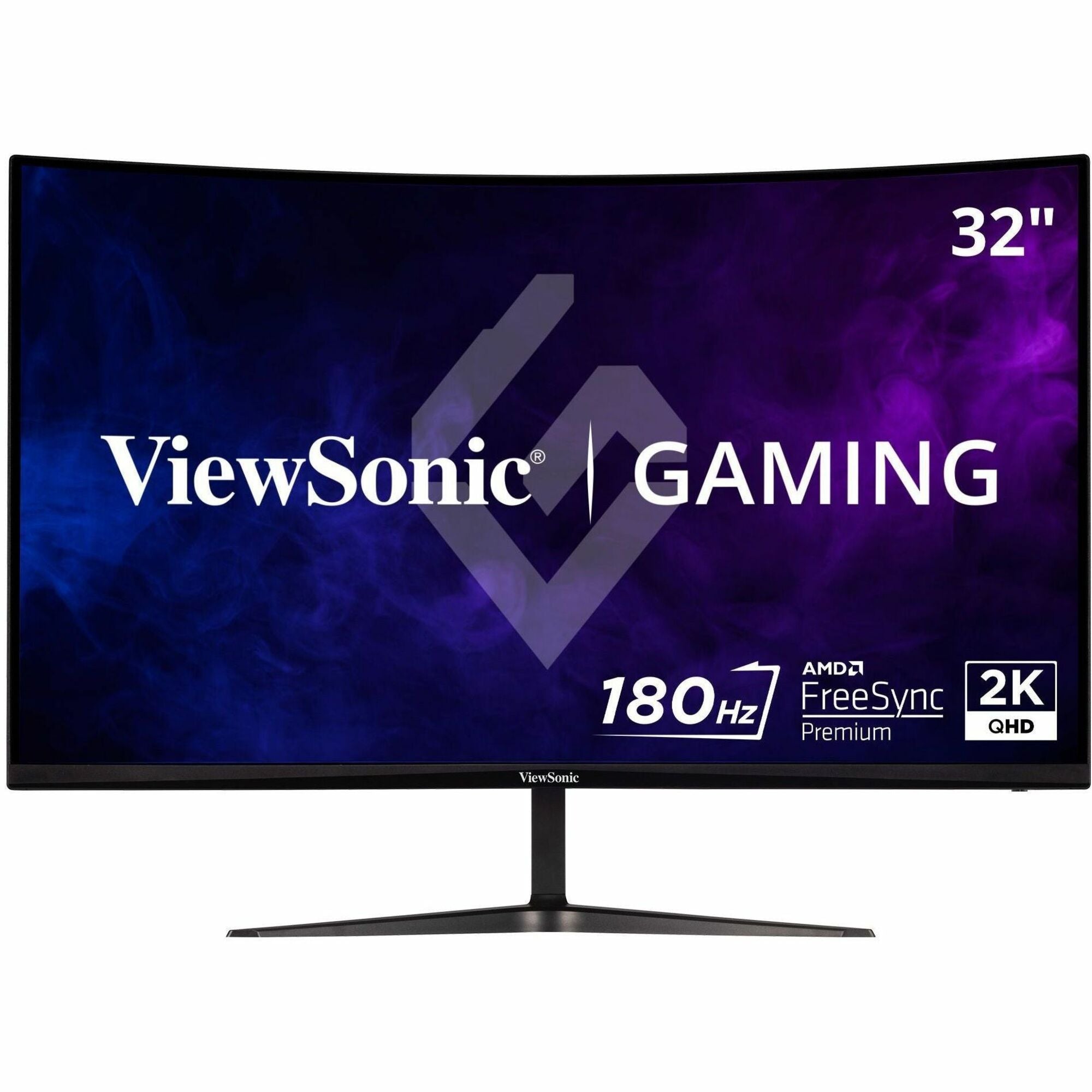 ViewSonic OMNI VX3218C-2K 32 Inch Curved 1ms 1440p 165hz Gaming Monitor with FreeSync Premium, Eye Care, HDMI and Display Port - VX3218C-2K