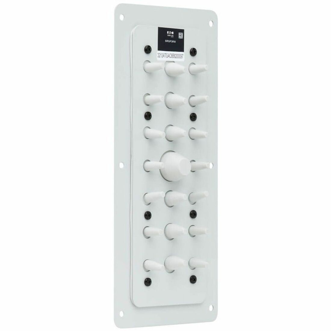 Eaton Tripp Lite Series SmartRack Cable Entry Gland Plate for NEMA-Rated Enclosure Cabinets, 21-Port Membrane - SRGP3RM
