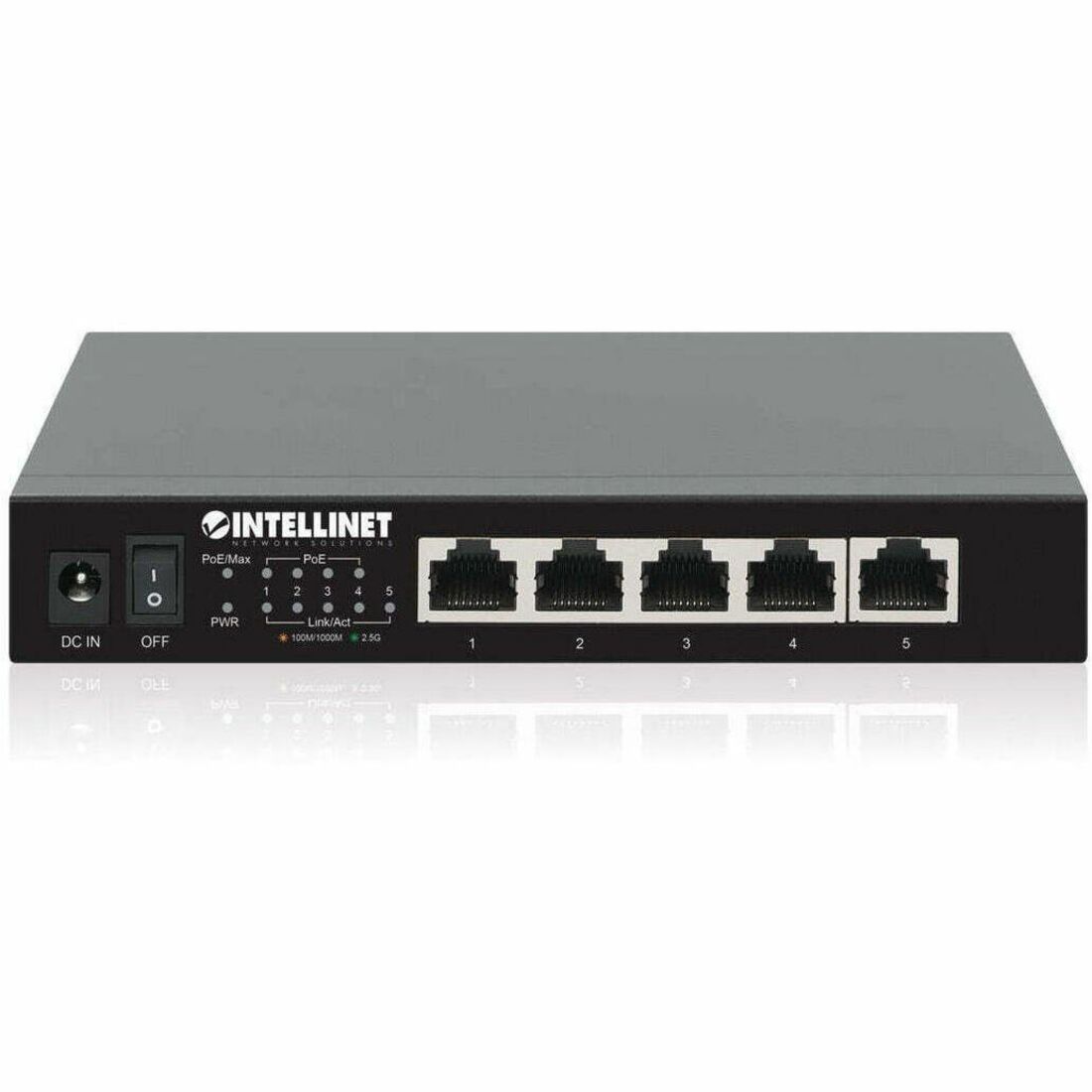 Intellinet 5-Port 2.5G Ethernet PoE+ Switch - 561921