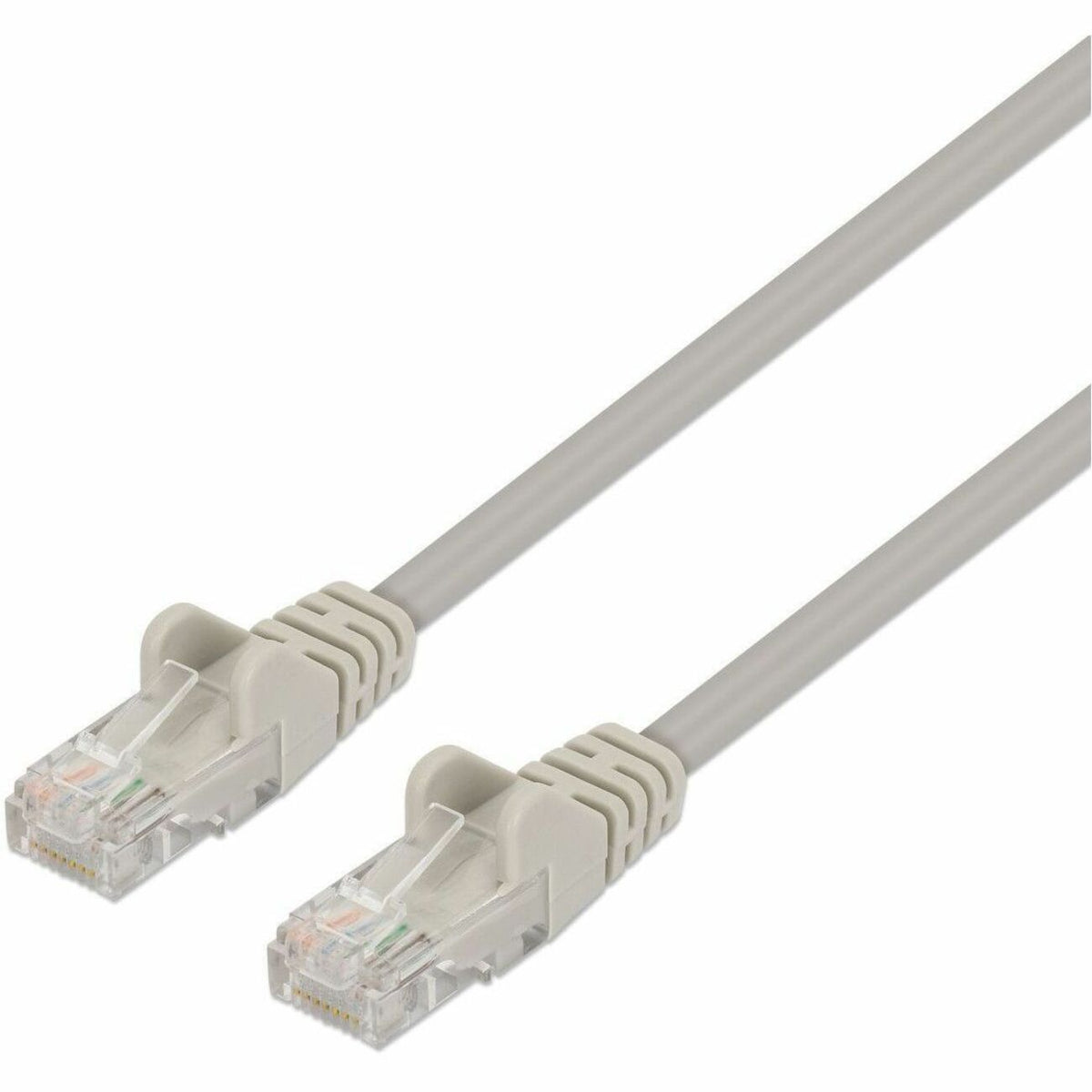 Intellinet Cat6 U/UTP Slim Network Patch Cable, 7 ft., Gray - 751605