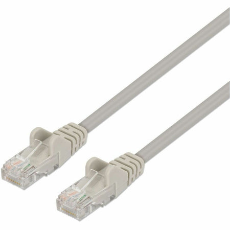Intellinet Cat6 U/UTP Slim Network Patch Cable, 7 ft., Gray - 751605