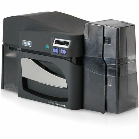 Fargo DTC4500E Single Sided Desktop Dye Sublimation/Thermal Transfer Printer - Color - Card Print - Ethernet - USB - USB Host - TAA Compliant - 055200U