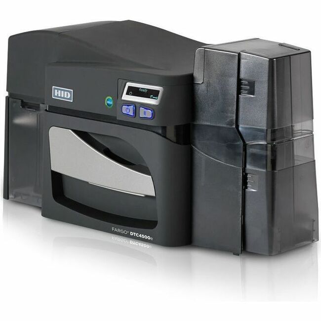 Fargo DTC4500E Double Sided Desktop Dye Sublimation/Thermal Transfer Printer - Color - Card Print - USB - TAA Compliant - 055520U