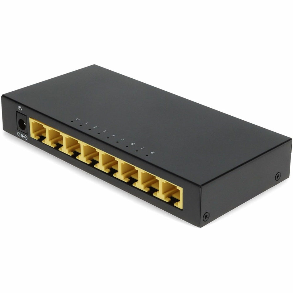 AddOn 8x 10/100/1000Base-TX (RJ-45) 0 to 40C Ethernet Switch - ADD-1000B-8TSW