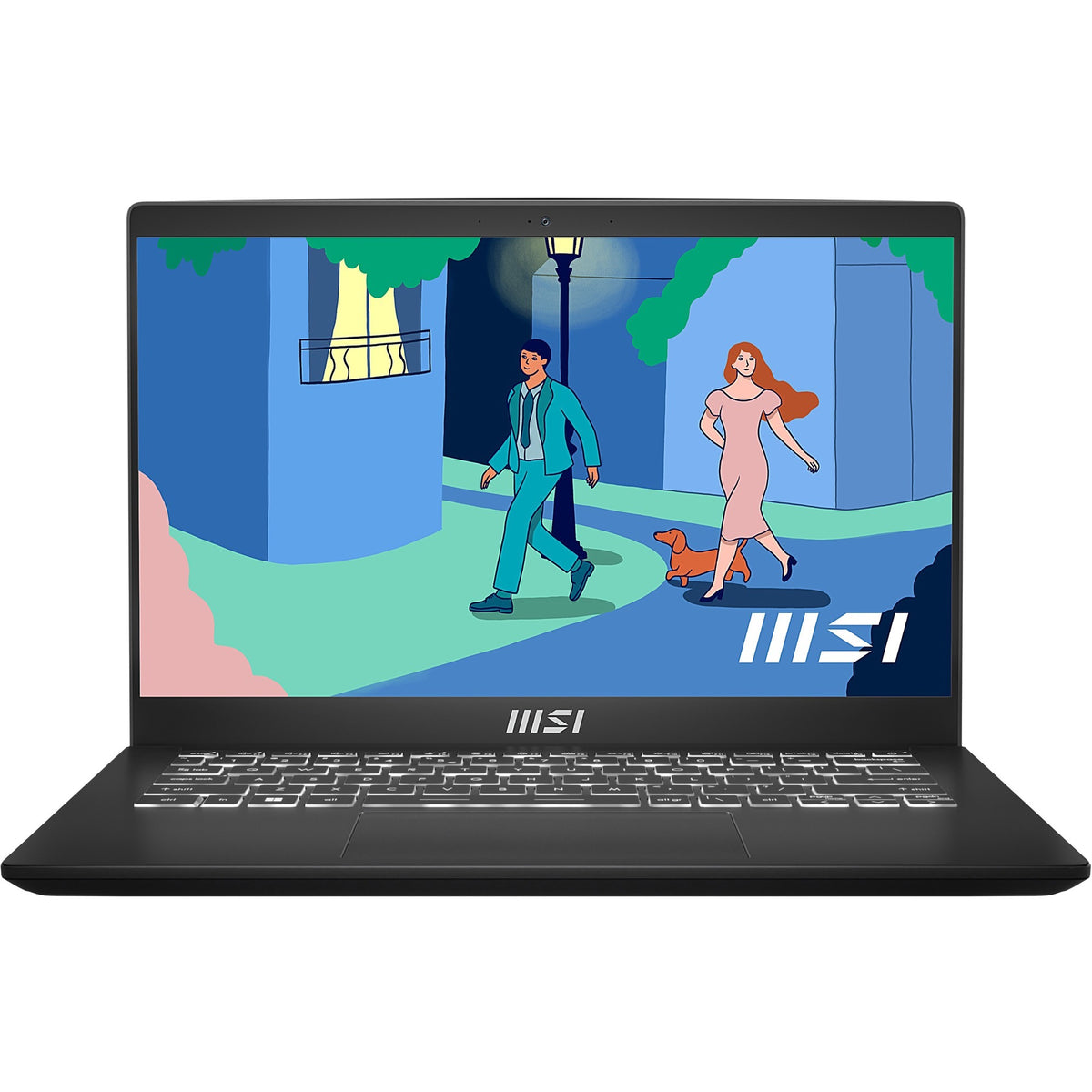 MSI Modern 14 C11M Modern 14 C11M-065US 14" Notebook - Full HD - 1920 x 1080 - Intel Core i5 11th Gen i5-1155G7 2.50 GHz - 8 GB Total RAM - 8 GB On-board Memory - 512 GB SSD - Classic Black - MOD1411065