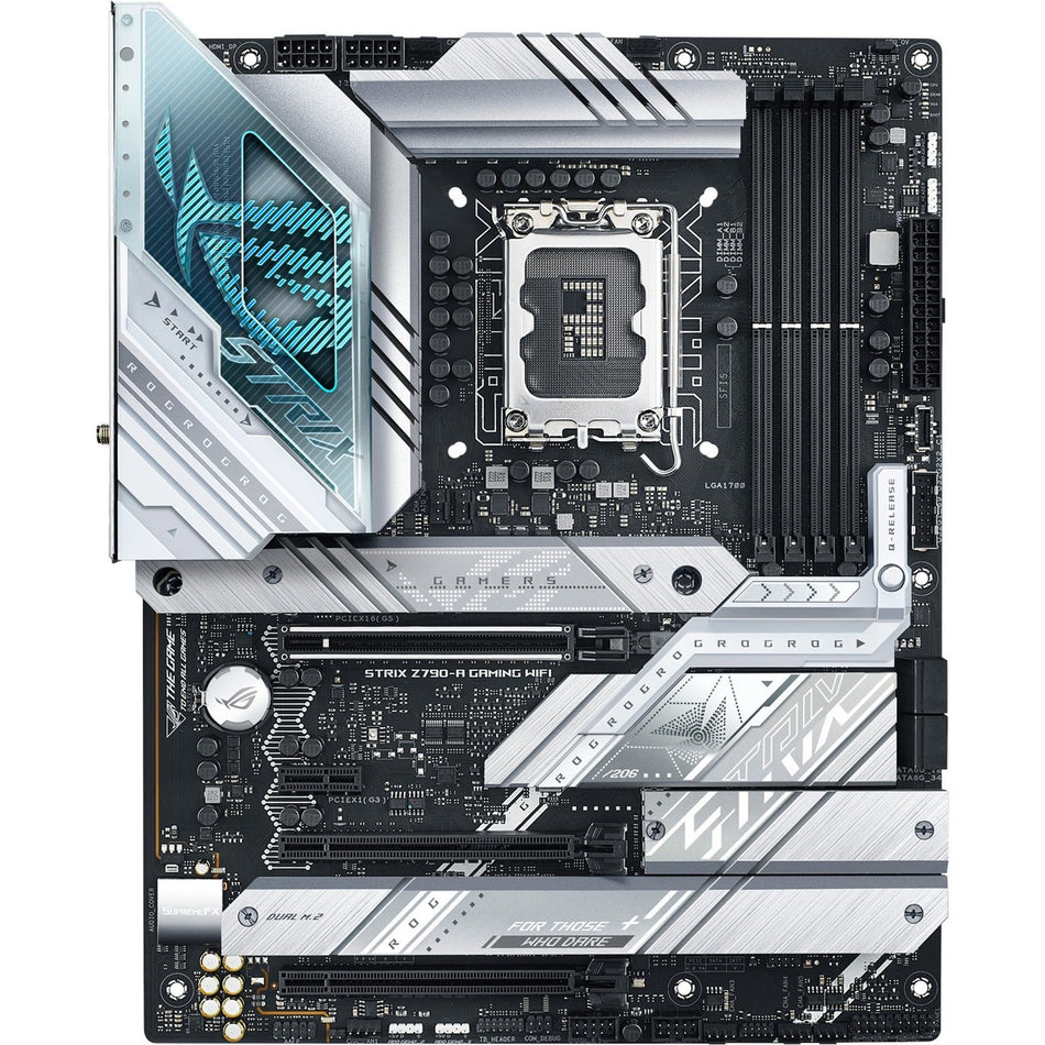 Asus ROG Strix Z790-A GAMING WIFI Gaming Desktop Motherboard - Intel Z790 Chipset - Socket LGA-1700 - ATX - ROG STRIX Z790-A GAMING WIFI