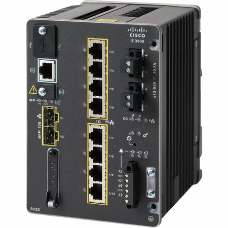 Cisco Catalyst IE-3300-8U2X Ethernet Switch - IE-3300-8U2X-E-RF