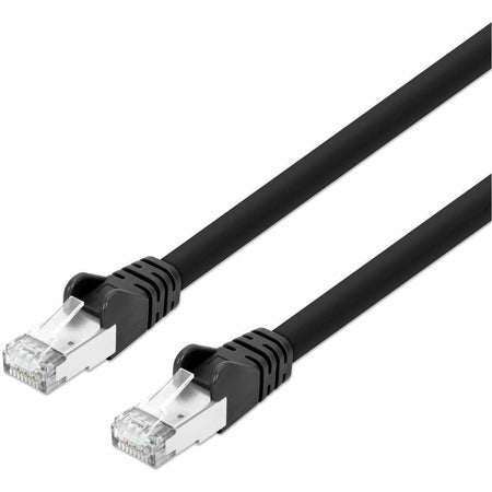 Intellinet Cat8.1 S/FTP Network Patch Cable, 25 ft., Black - 743105