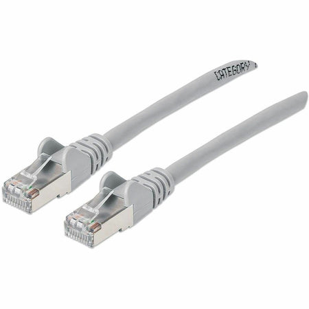 Intellinet Cat6a S/FTP Network Patch Cable, 7 ft., Gray - 743150