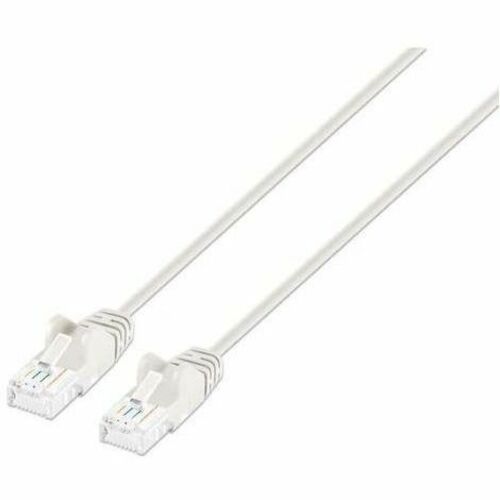 Intellinet Cat6a U/UTP Slim Network Patch Cable, 5 ft., White - 744065
