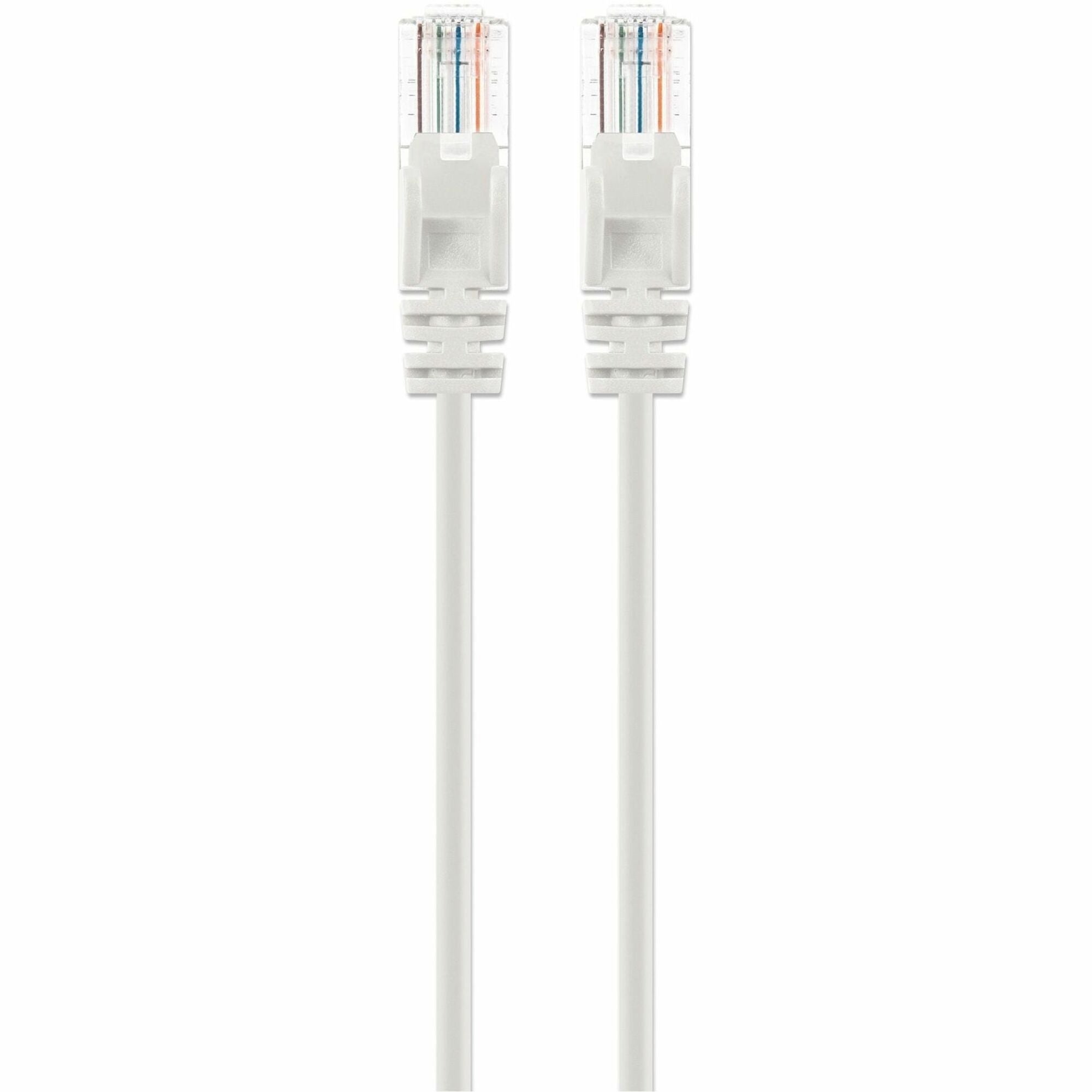 Intellinet Cat6 U/UTP Slim Network Patch Cable, 5 ft., White - 751520