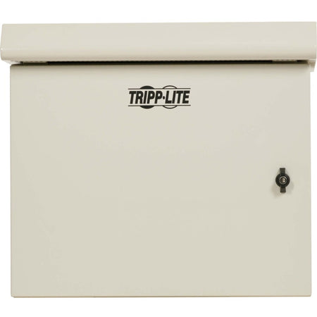 Tripp Lite by Eaton SmartRack Industrial Enclosure - NEMA 3R, Wall Mount, Metal, Locking, Hinged Back, Fan With Thermal Switch, 32 in. Depth, 9U, Gray - SRN3RG9USDP