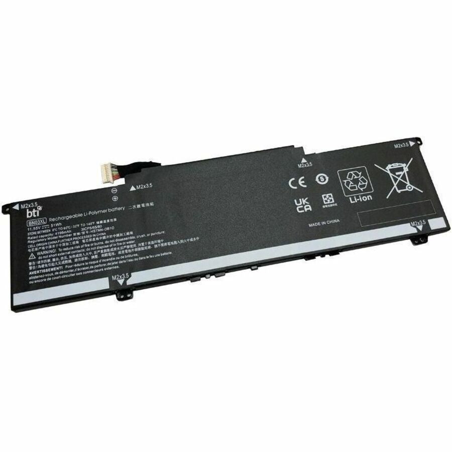 BTI BN03XL-BTI LI-ION NOTEBOOK BATTERY FOR HP - BN03XL-BTI