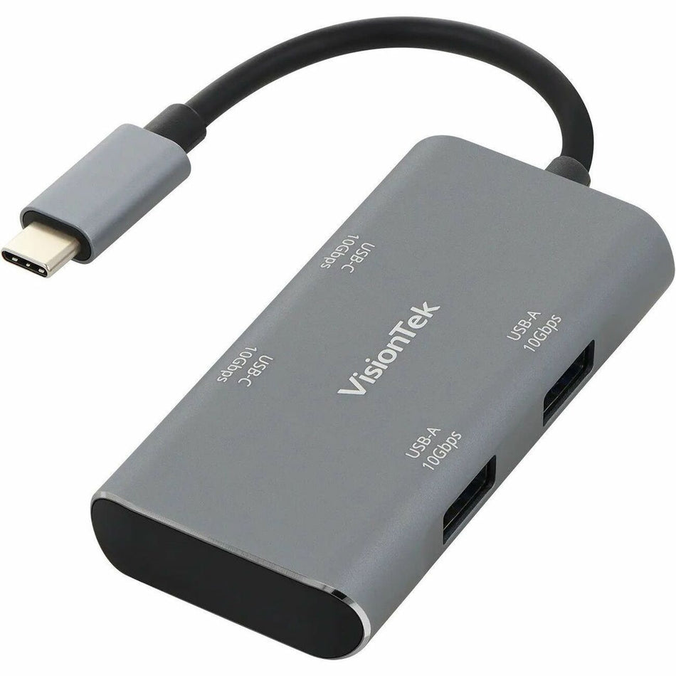 VisionTek USB-C Hub (2x USB-A 10Gbps | 2x USB-C 10Gbps) - 901539