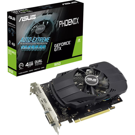 Asus NVIDIA GeForce GTX 1650 EVO Graphic Card - 4 GB GDDR6 - PH-GTX1650-4GD6-P-EVO