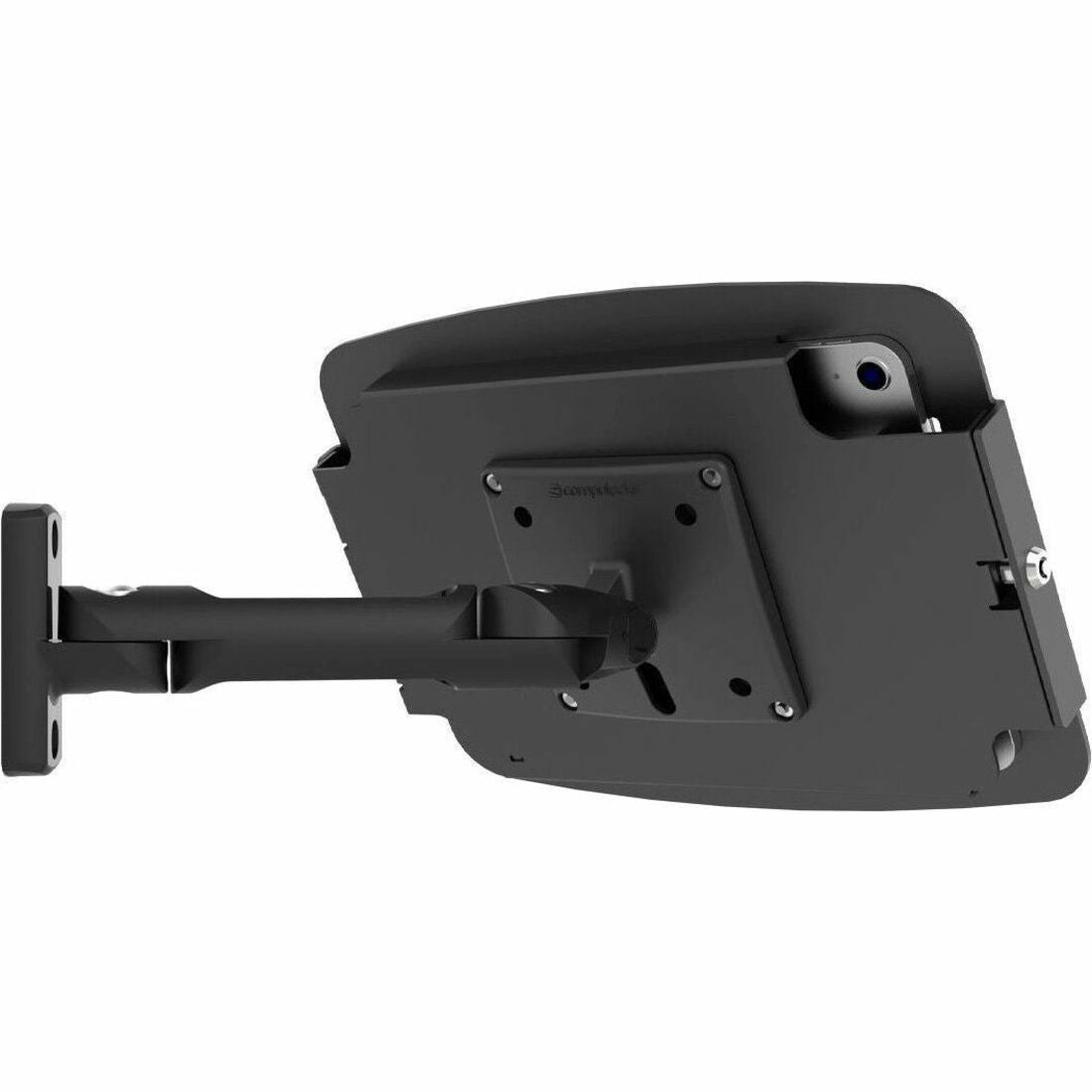 Compulocks Mounting Enclosure for iPad, Kiosk - Black - Horizontal/Vertical - 827B209IPDSB