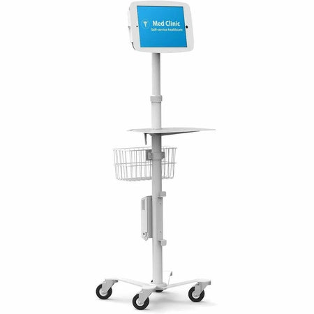MacLocks iPad Medical Rolling Kiosk - Rise Freedom - MCRSTDW209IPDSW