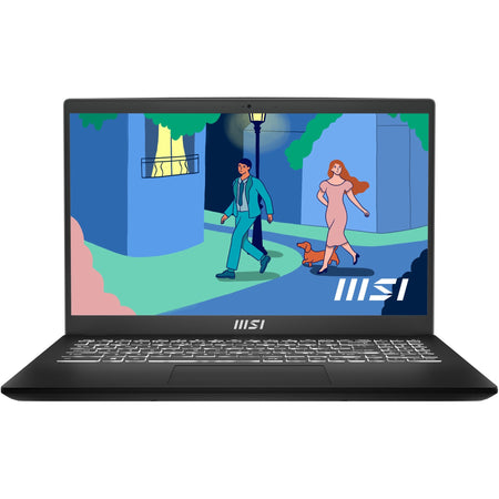 MSI Modern 15 B11M Modern 15 B11M-022US 15.6" Notebook - Full HD - Intel Core i7 11th Gen i7-1195G7 - 16 GB - 1 TB SSD - Classic Black - MOD1511022