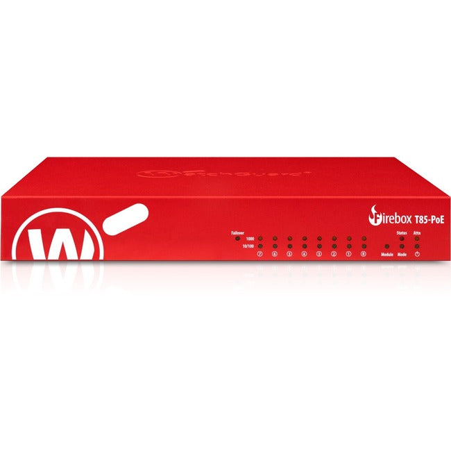 WatchGuard Firebox T85-PoE Network Security/Firewall Appliance - WGT85003-US