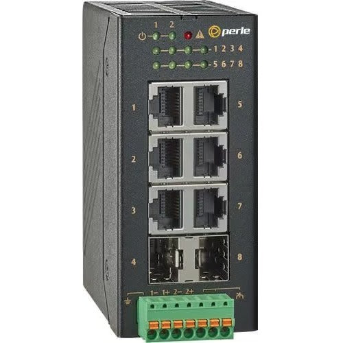 Perle IDS-106GE-2SFP-XT Ethernet Switch - 07017390