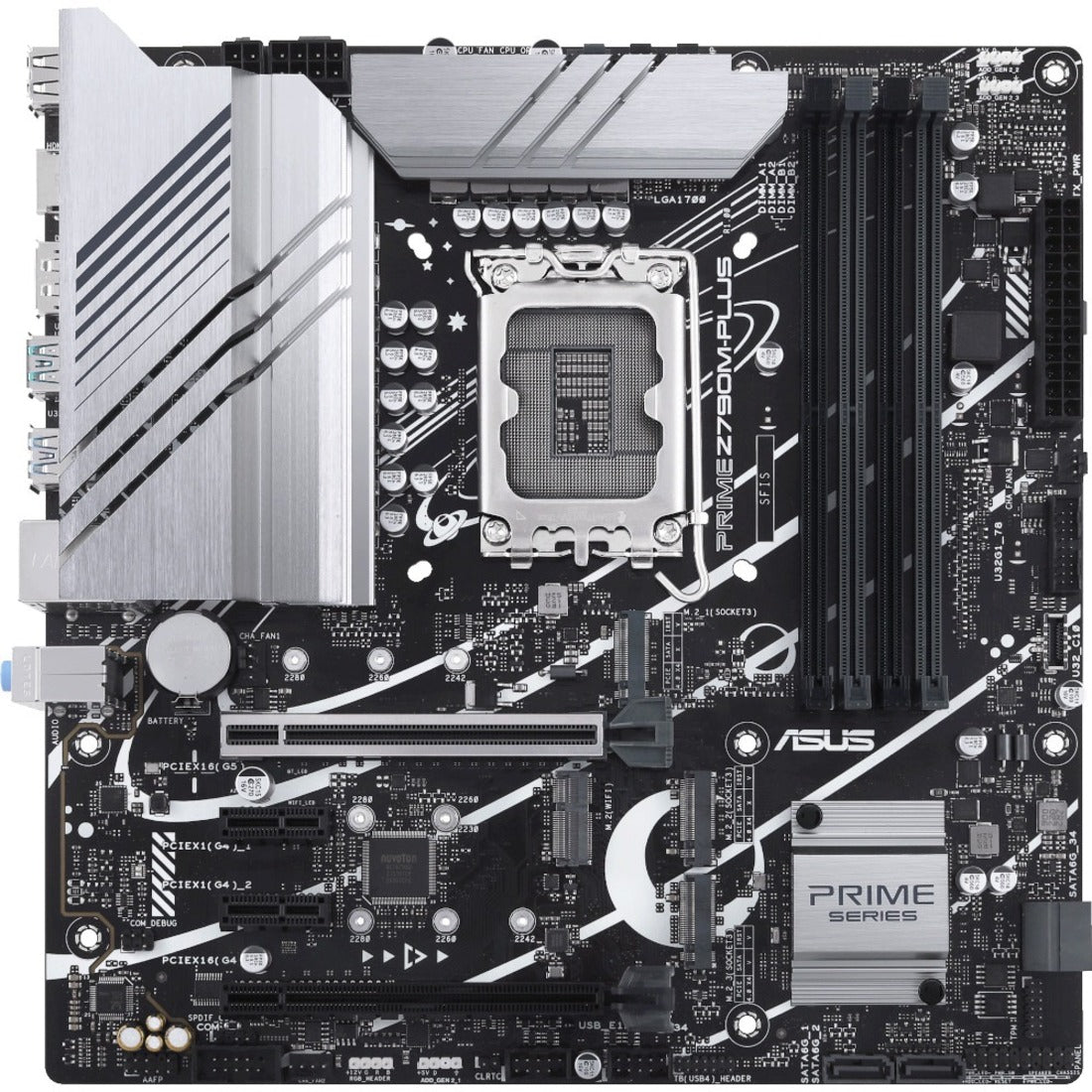 Asus Prime Z790M-PLUS Desktop Motherboard - Intel Z790 Chipset - Socket LGA-1700 - Micro ATX - PRIME Z790M-PLUS