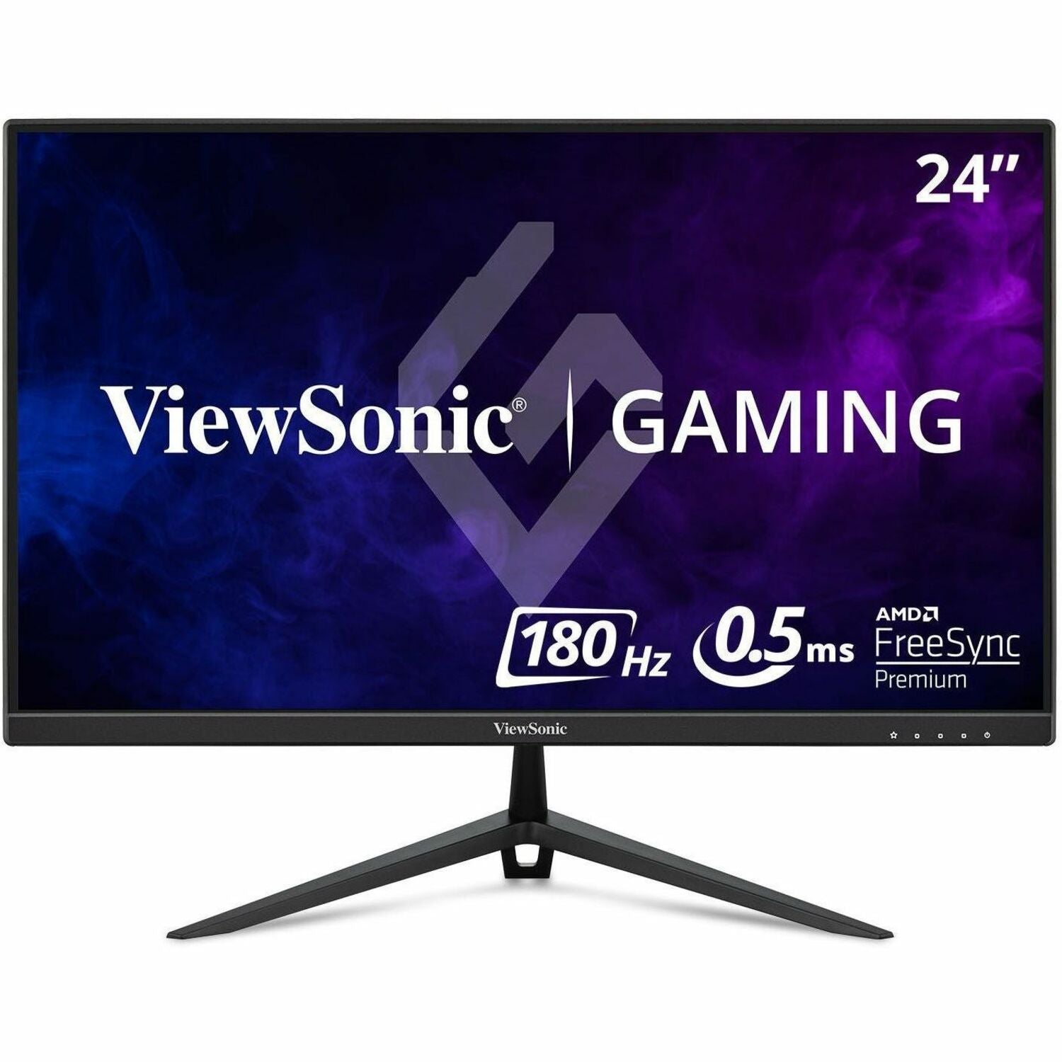 ViewSonic VX2428 24 Inch Gaming Monitor 180hz 0.5ms 1080p IPS with FreeSync Premium, Frameless, HDMI, and DisplayPort Inputs - VX2428