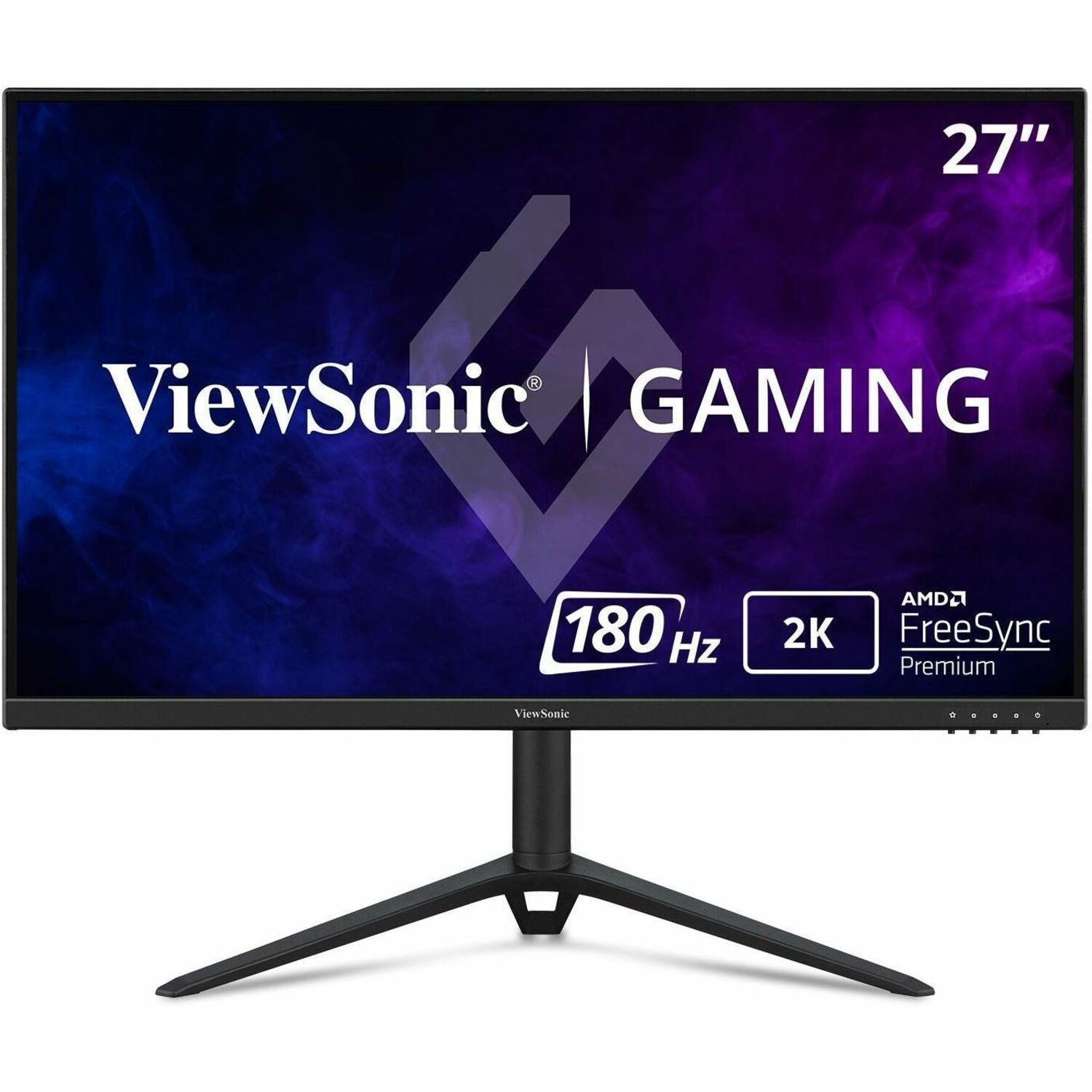 ViewSonic VX2728J-2K 27 Inch Gaming Monitor 1440p 180hz 0.5ms IPS w/ FreeSync Premium, Advanced Ergonomics, HDMI, and DisplayPort - VX2728J-2K